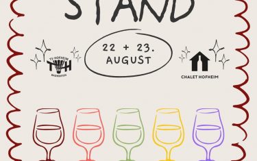 Plakat Wein-Chalet