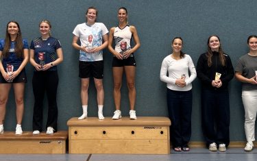 Siegerehrung Damendoppel