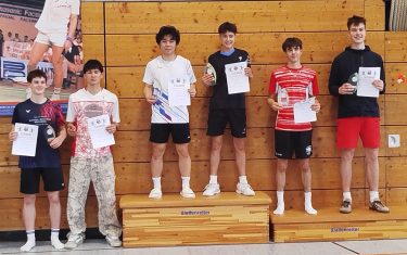 Siegerehrung JD U19 Trostberg