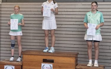 Siegerehrung ME U17 Messel